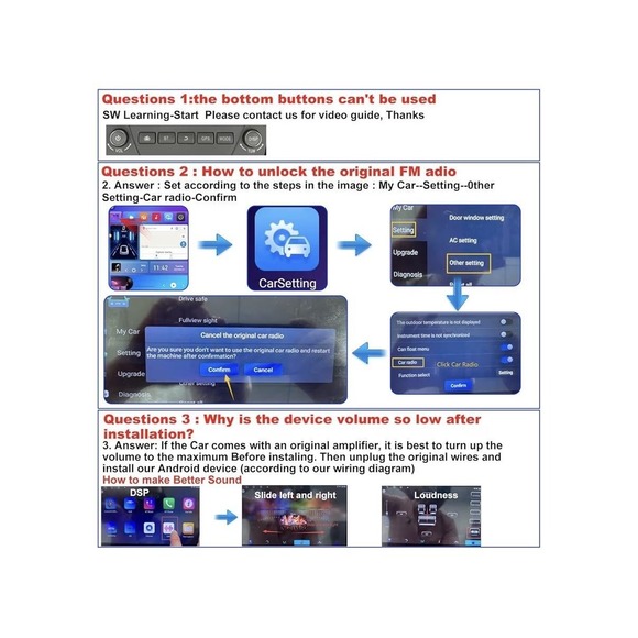 9.7" Android Car Stereo For Lexus ES240 ES300 ES350 4G+64G GPS CarPlay Auto - Picture 3 of 14